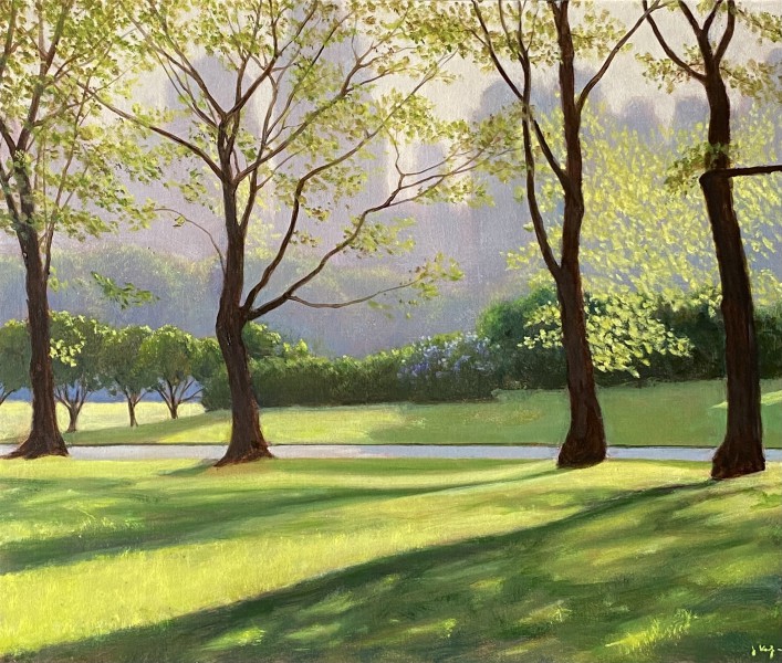 May, Central Park