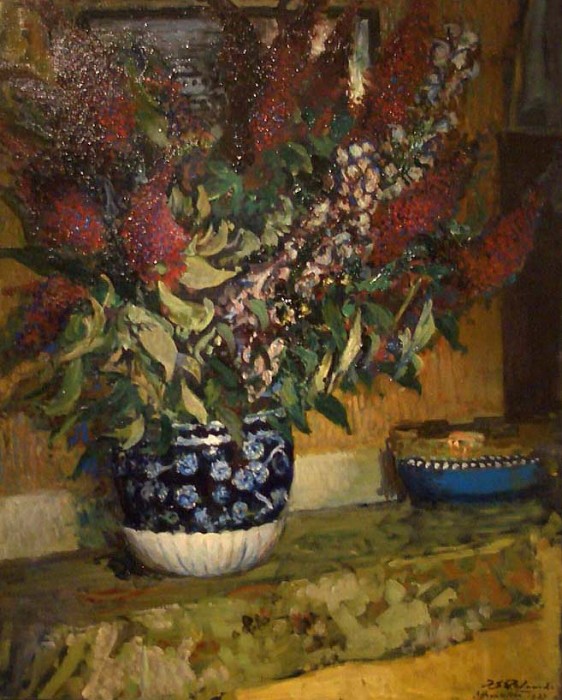 Bouquet aux lupins