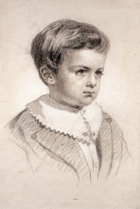 Portrait d'enfant à la collerette : Master Stewart