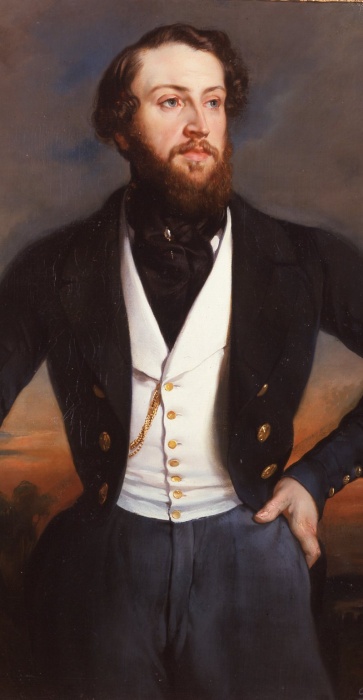 Le comte Henri de Cambis d'Orsan (détail)