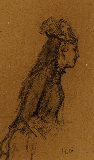 Etude pour « La communion à l'église de la Sainte-Trinité » de 1877