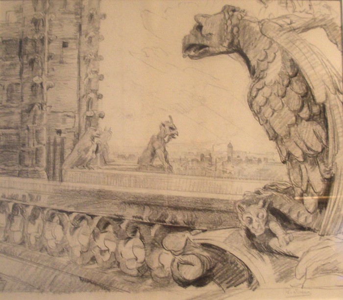 Les gargouilles de Notre Dame de Paris