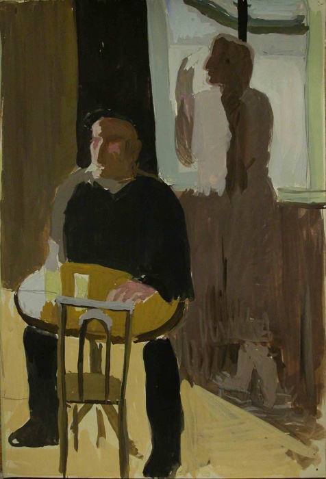 Scène de café