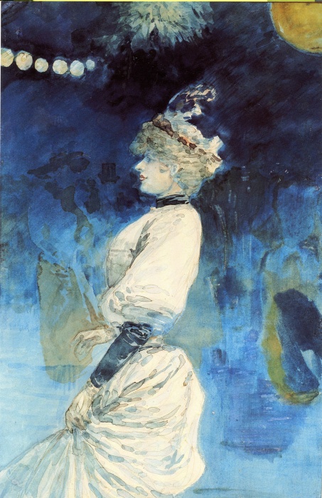 Elégante au Moulin Rouge