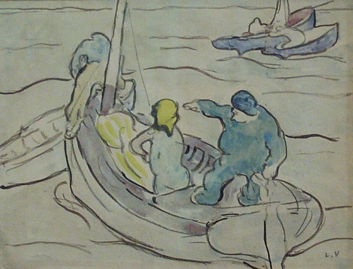 Les pêcheurs à Arcachon
